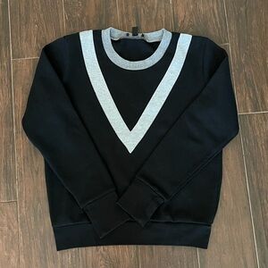 J.Crew crewneck sweater in black